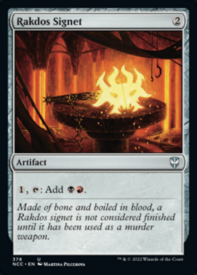 Rakdos Signet [Streets of New Capenna Commander]