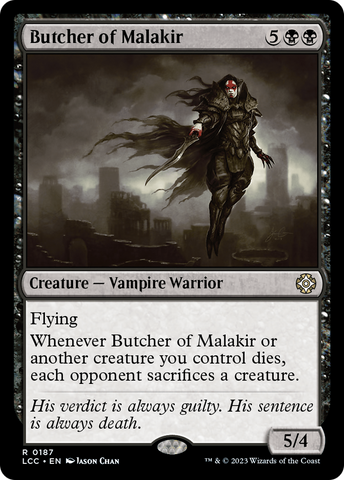 Butcher of Malakir [The Lost Caverns of Ixalan Commander]