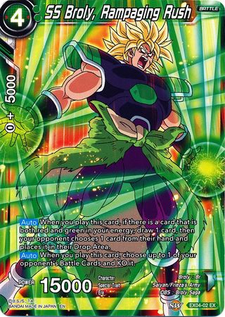 SS Broly, Rampaging Rush (EX04-02) [Unity of Saiyans]