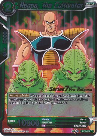 Nappa, the Cultivator (BT7-067_PR) [Assault of the Saiyans Prerelease Promos]