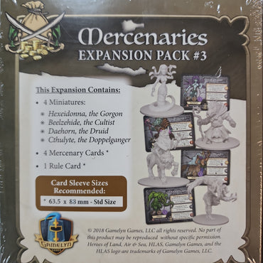 Heros of Land, Air and Sea: Mercenaries Pack #3
