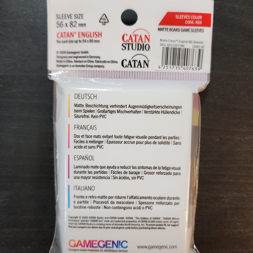 Catan Sleeves