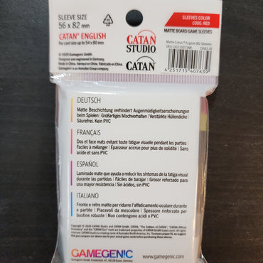 Catan Sleeves