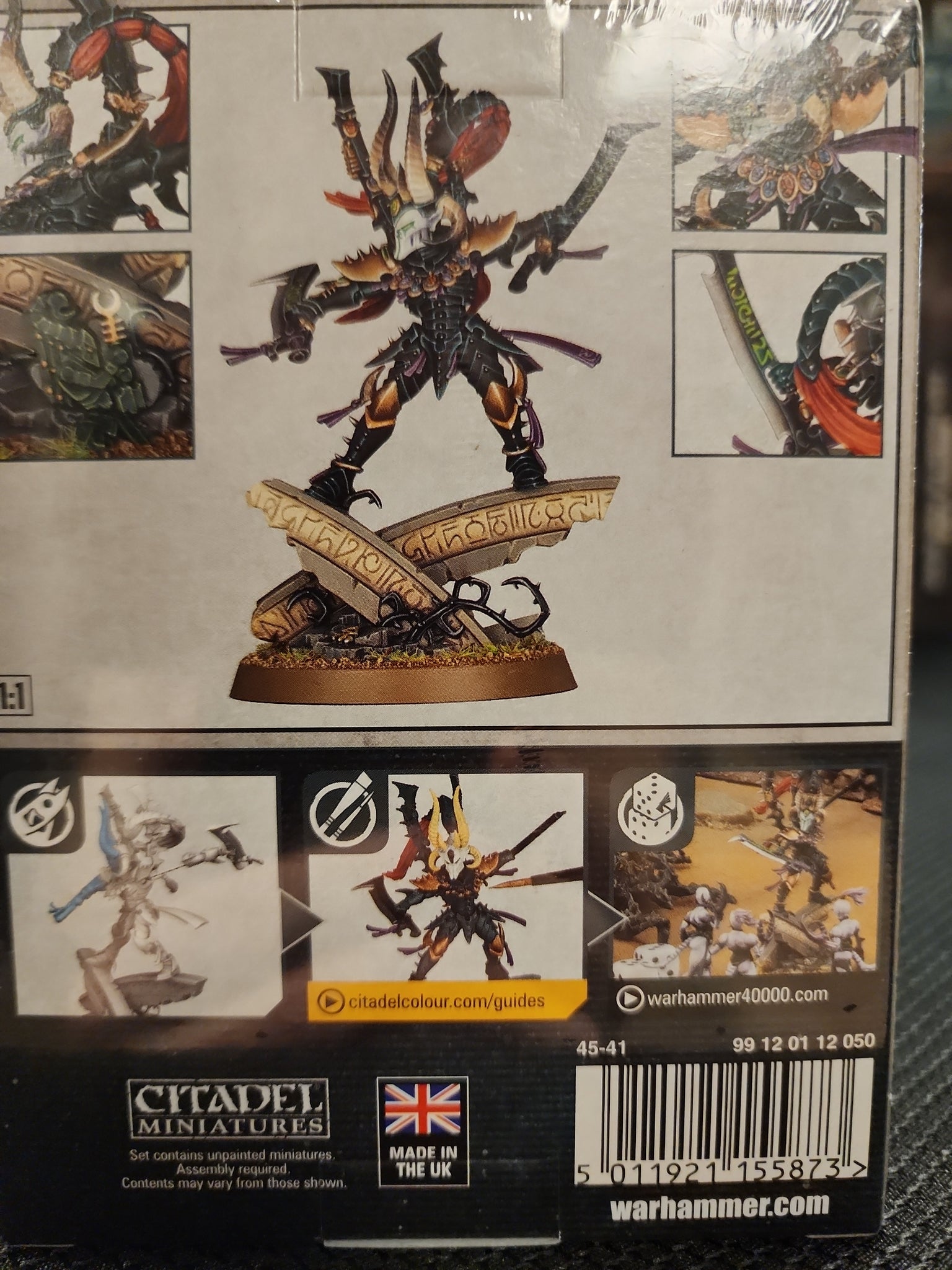 DARK ELDAR A (Drukhari): Drazhar Model Metal Oop Games Workshop Warhammer 40k £26.99 - UK DARK ELDAR A (Drukhari): Drazhar Model Metal Oop Games Workshop Warhammer 40k £26.99 - UK