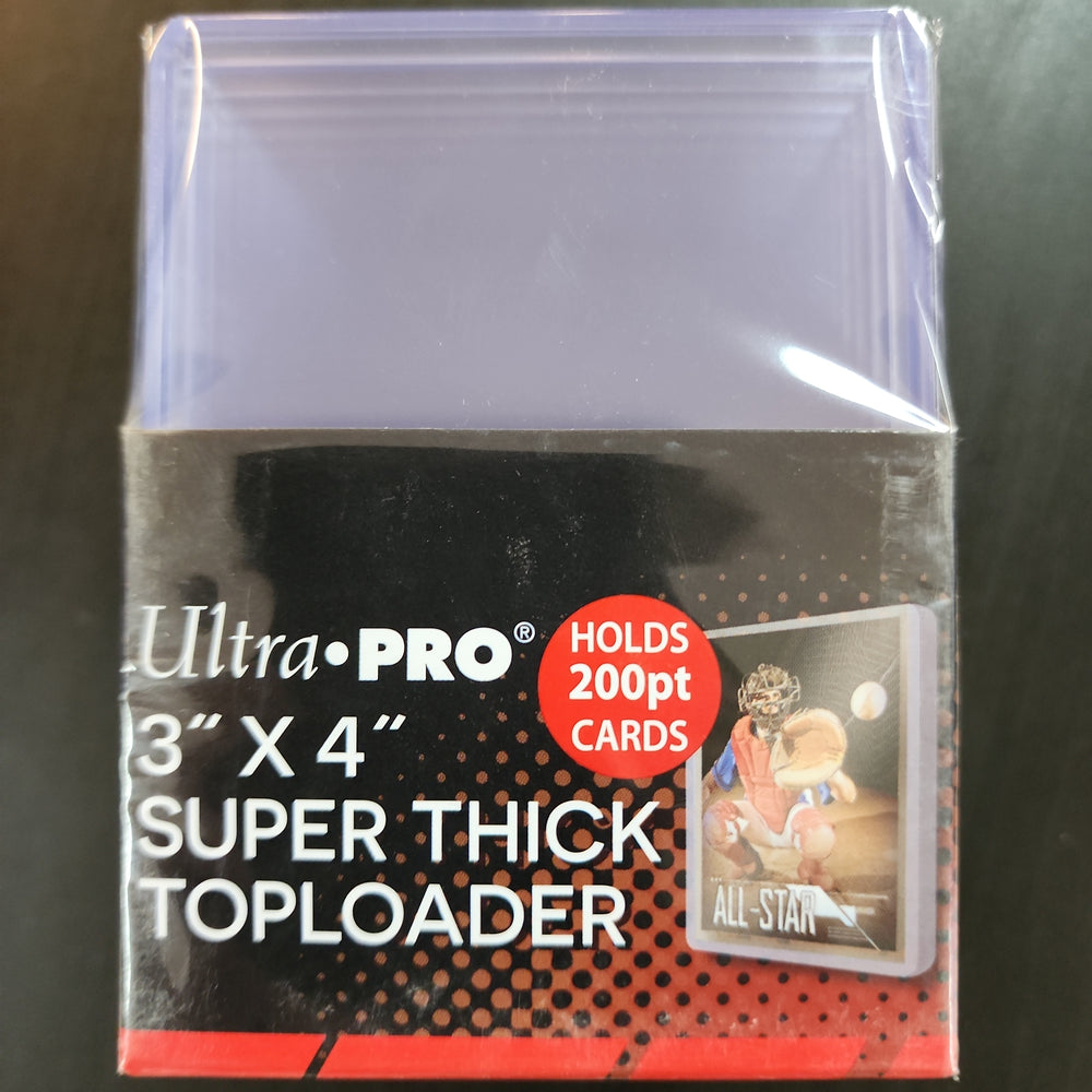 Super Thick Toploader 3x4 10pk Holds 200