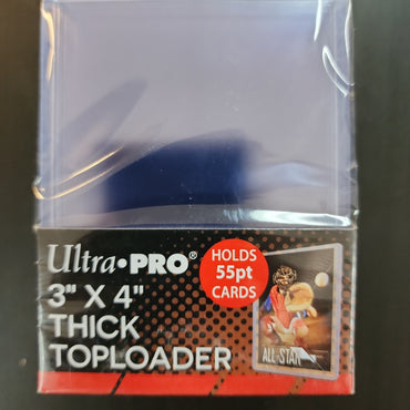 Thick Toploader 3x4 25pk Holds 55