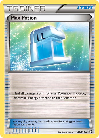 Max Potion (103/122) [XY: BREAKpoint]