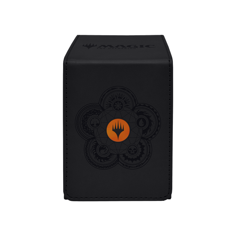 Ultra Pro Alcove Flip Magic the Gathering Mana Circle Deck Box - Black