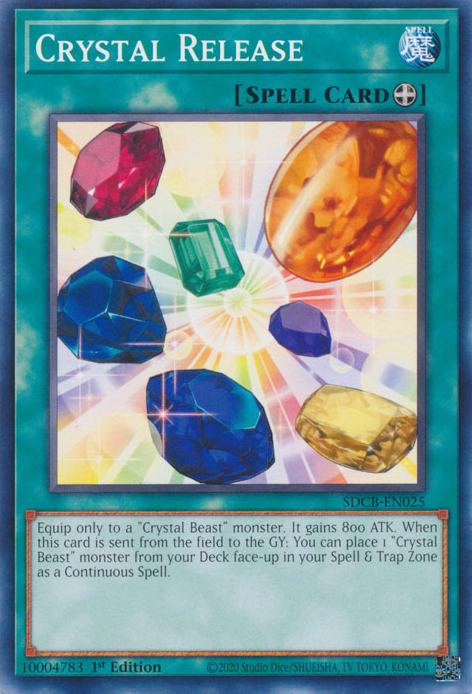 crystal yugioh cards Crystal Release [SDCB-EN025] Common