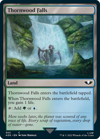 Thornwood Falls (Surge Foil) [Universes Beyond: Warhammer 40,000]