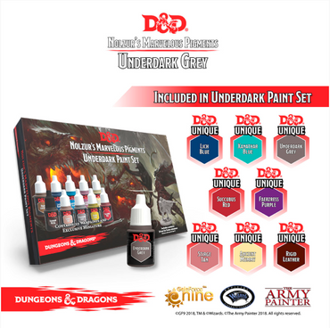D&D Unique Warpaint: Underdark Grey - Baxter's Game Store