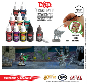 D&D Underdark Paint Set - Baxter's Game Store