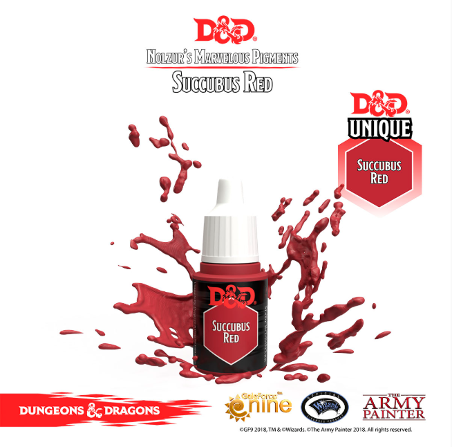 D&D Unique Warpaint: Succubus Red - Baxter's Game Store