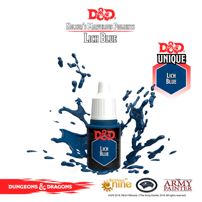 D&D Unique Warpaint: Lich Blue - Baxter's Game Store