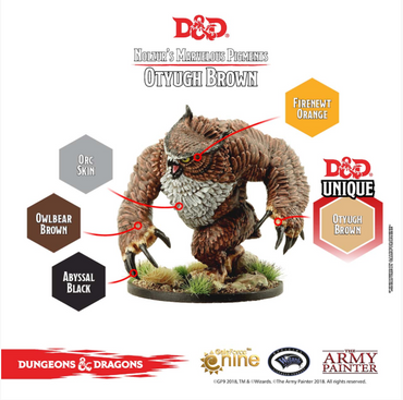 D&D Unique Warpaint: Otyugh Brown - Baxter's Game Store