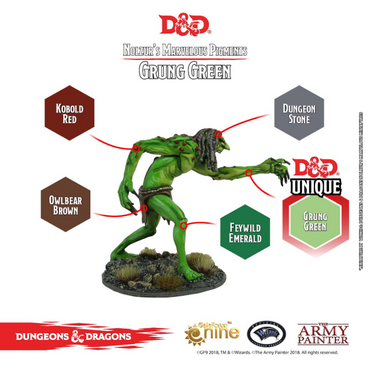 D&D Unique Warpaint: Grung Green - Baxter's Game Store