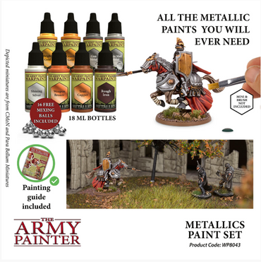 Warpaints Metallics Paint Set | The Army Painter Example