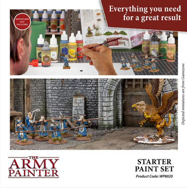 Warpaints Starter Paint Set | The Army Painter Example
