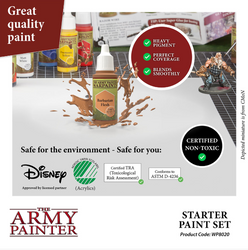 Warpaints Starter Paint Set | The Army Painter Stats