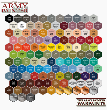 The Army Painter Warpaints Colors