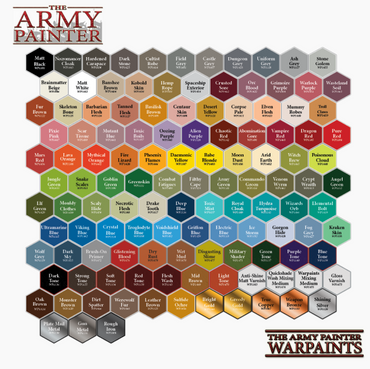 The Army Painter Warpaints Colors