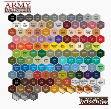 The Army Painter Warpaints Colors