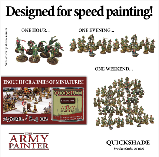 Strong Tone | Quickshade | The Army Painter Speed Painting