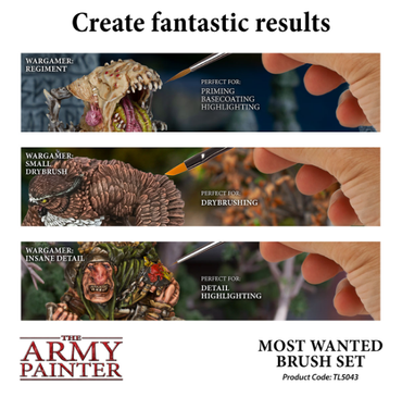 Most Wanted Brush Set (2019) | The Army Painter Examples
