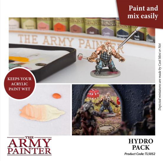 Hydro Pack - Wet Palette Refills | The Army Painter Example