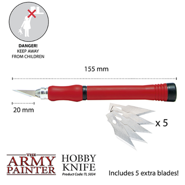Hobby Knife (2019) | The Army Painter Contents