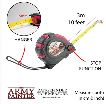 Rangefinder Tape Measure (2019) | The Army Painter Specs