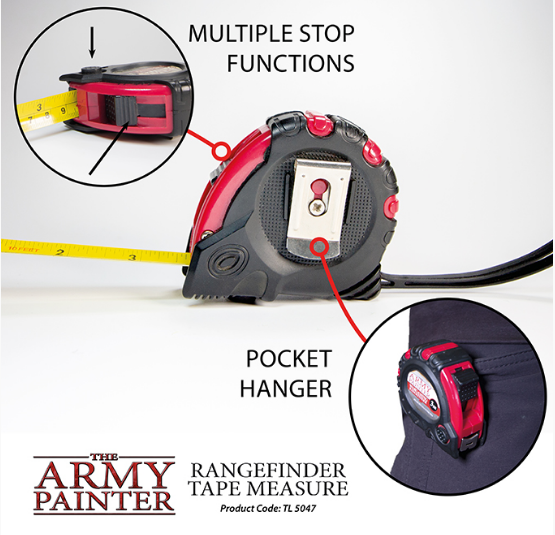 Rangefinder Tape Measure (2019) | The Army Painter Functions
