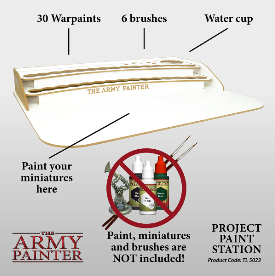 Project Paint Station | The Army Painter Specs
