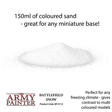 Basing: Snow (2019) | The Army Painter Sample