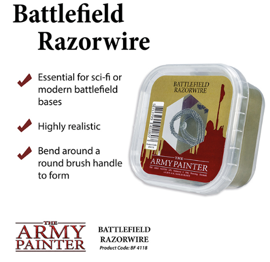 Basing: Battlefield Razorwire (2019) | The Army Painter