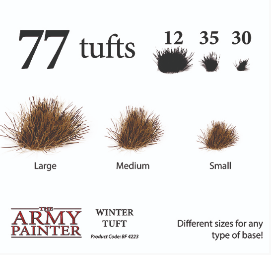 Battlefields: Winter Tuft (2019) | The Army Painter Sample