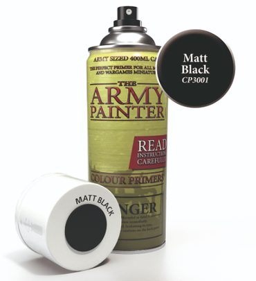 Matt Black Colour Primer | The Army Painter