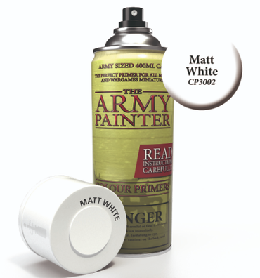 Matt White Undercoat | Colour Primers | The Army Painter