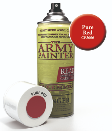 Pure Red | Colour Primers | The Army Painter