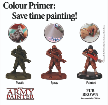 Fur Brown | Colour Primers | The Army Painter Example