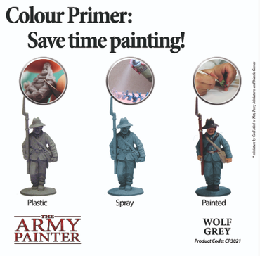 Wolf Grey | Colour Primers | The Army Painter Example