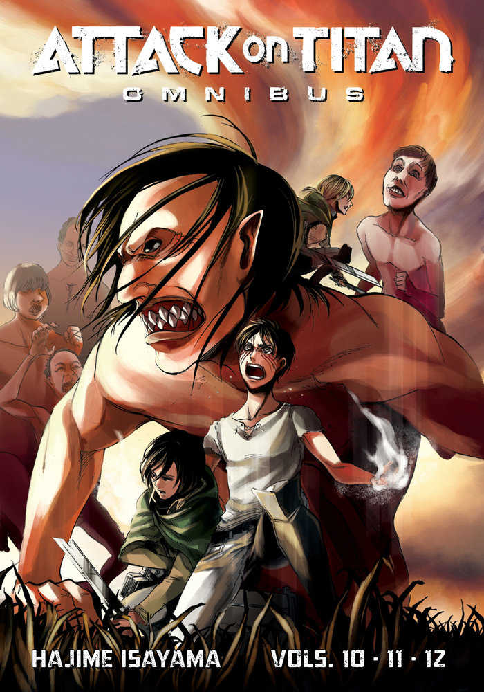 Attack On Titan Omnibus TPB Volume 04 Volume 10-12 (Mature)