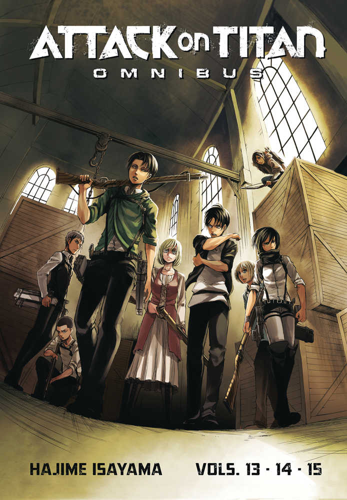 Attack On Titan Omnibus TPB Volume 05 Volume 13-15 (Mature)