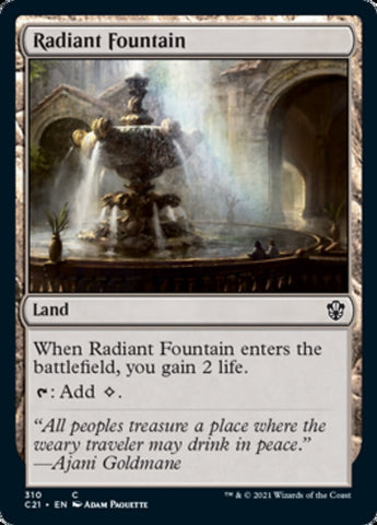 Radiant Fountain [Commander 2021]