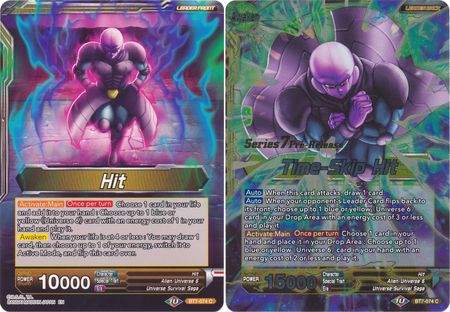 Hit // Time-Skip Hit (BT7-074_PR) [Assault of the Saiyans Prerelease Promos]