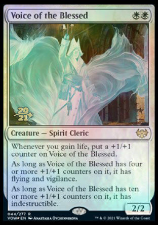 Voice of the Blessed [Innistrad: Crimson Vow Prerelease Promos]