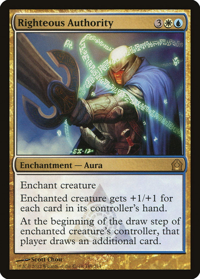 Righteous Authority [Return to Ravnica]