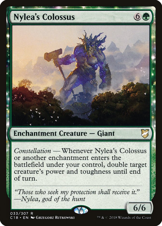 Nylea's Colossus [Commander 2018]