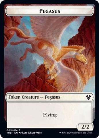 Pegasus // Wall Double-sided Token [Challenger Decks 2021 Tokens]