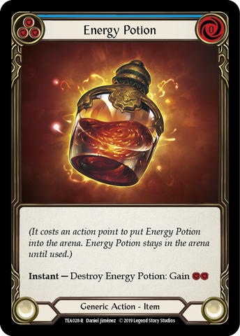 Energy Potion [TEA028-R] (Dorinthea Hero Deck)  1st Edition Normal